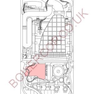 87186824780 - WORCESTER - Greenstar CDI Compact - Greenstar 32 CDI Compact - Siphon